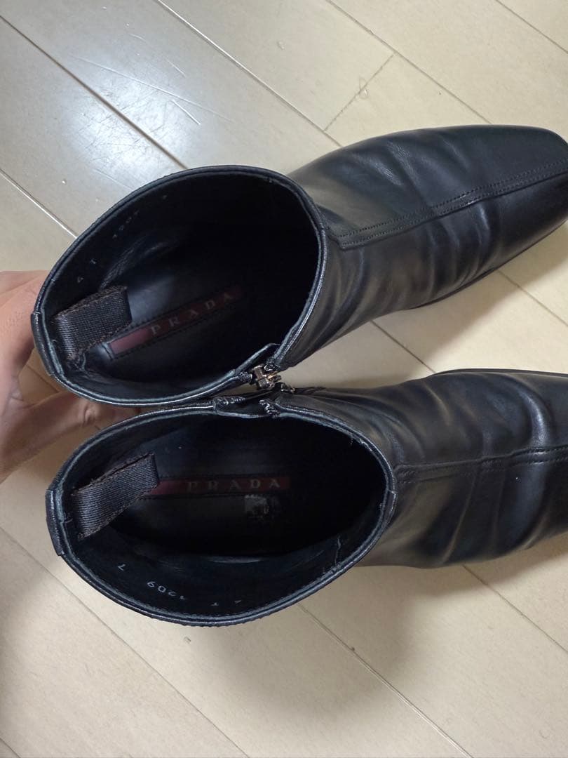 プラダスポーツ サイドジップブーツ アーカイブ