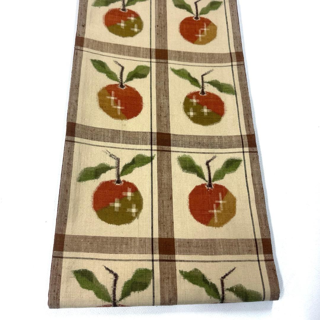 専用帯5923 ●高級 正絹 紬 全通 袋帯 成り物