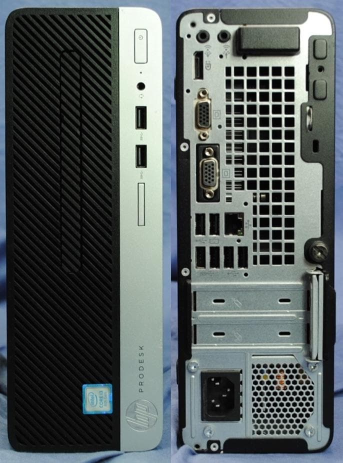 即戦力!小型高性能PC HP 400 G5 i5-8500 office2021