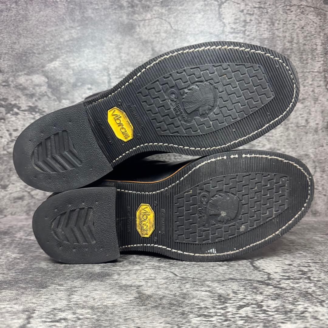 【美品】チペワ エンジニアブーツ 91002 スチールトゥ 7 1/2 レザー