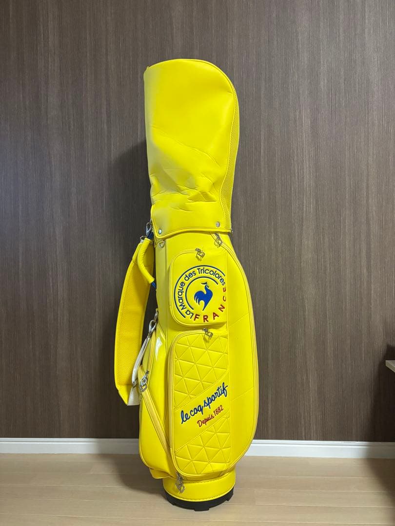 le coq sportif キャディバッグ イエロー レディース