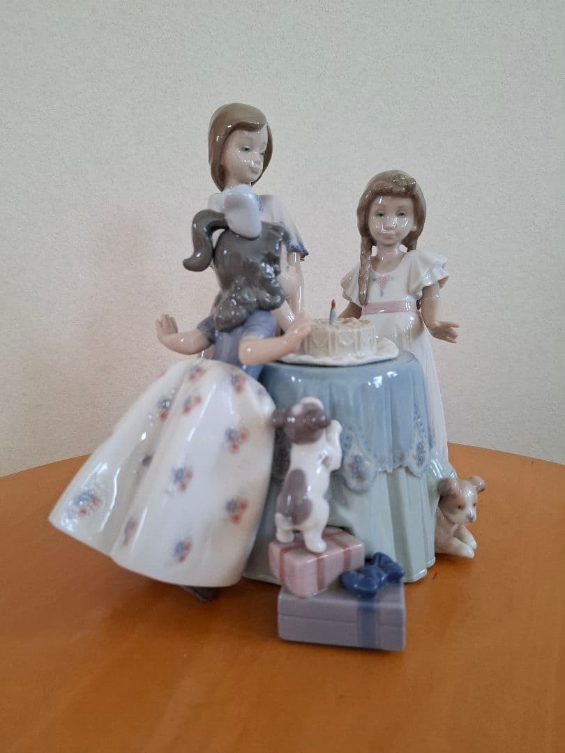 リヤドロ　バースデーケーキ