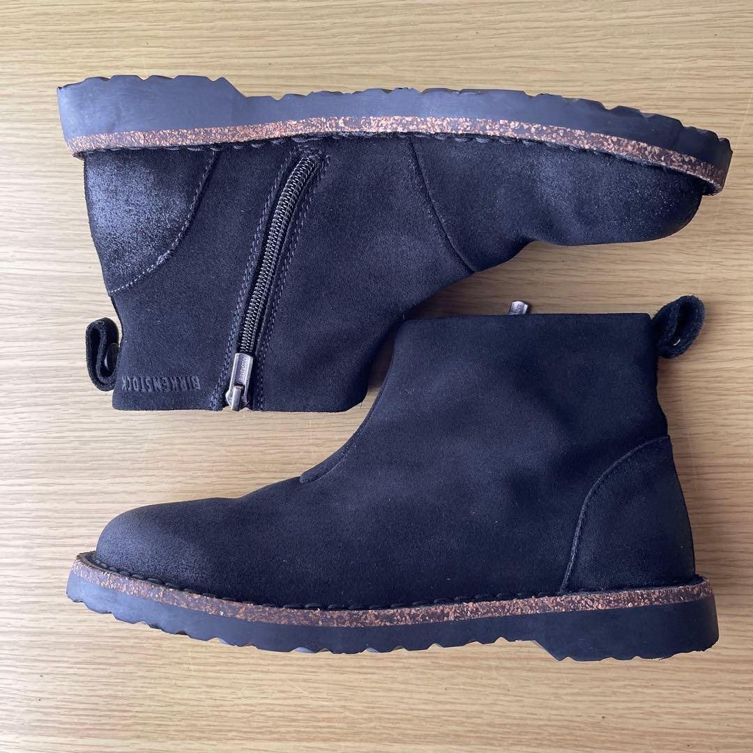 【BIRKENSTOCK 】MELROSE スエードレザー　ブラック 24cm