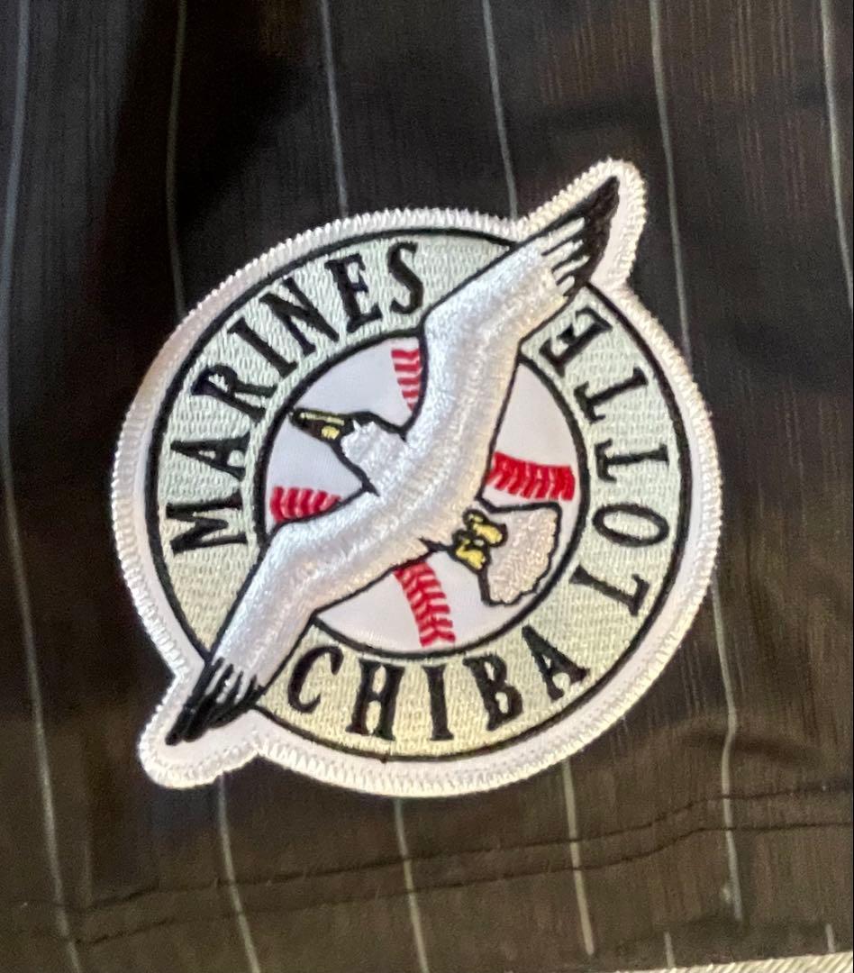 千葉ロッテマリーンズ 刺繍 ビジター 佐々木朗希