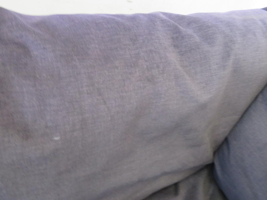 美品■カッシーナ■BOX2人掛けワイドソファ■名作■フェザー■ナス紺■69.6万