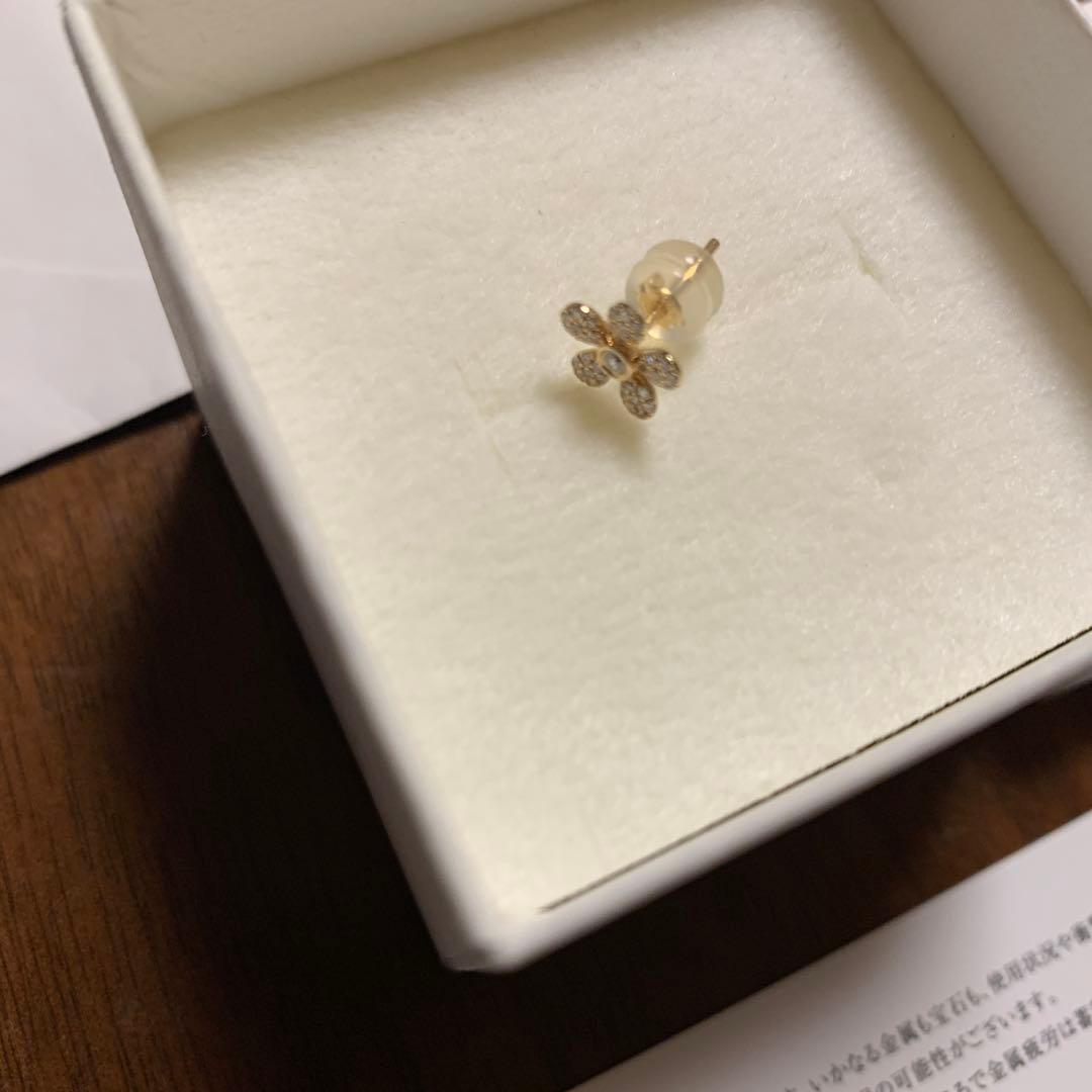 ビジュードエム　フラワープチピアス　片耳用