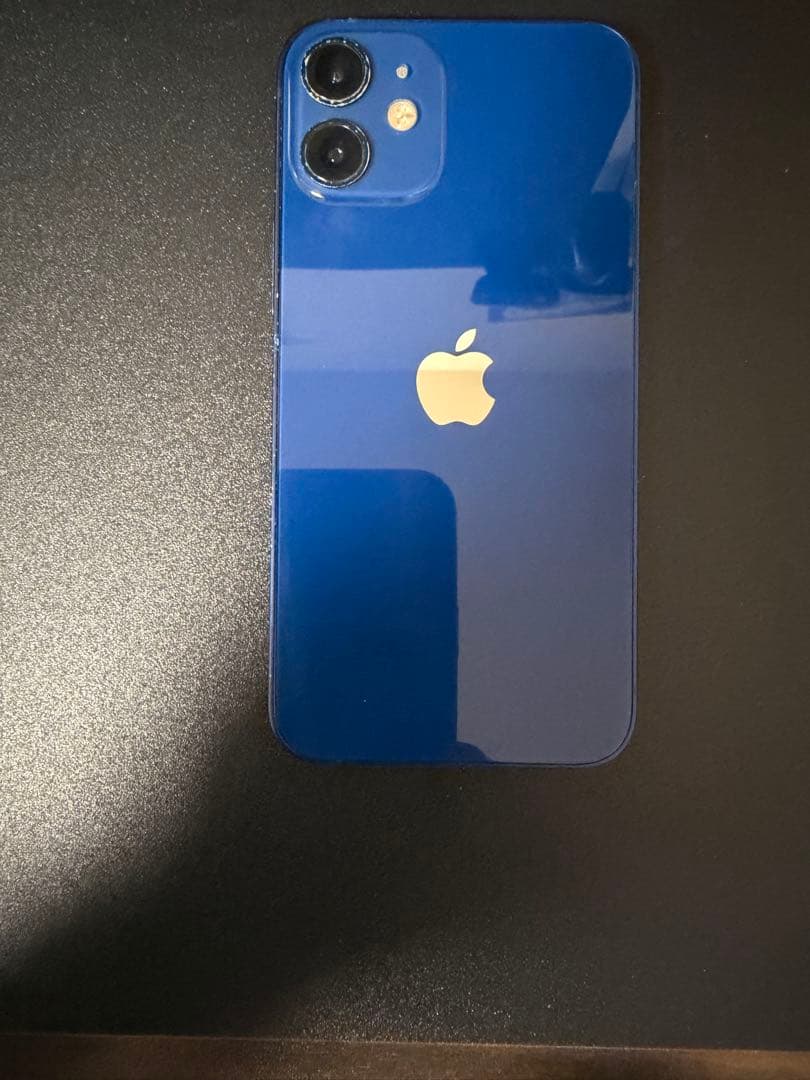 【最終値引】iPhone 12 mini ブルー／イヤホン変換アダプター付き