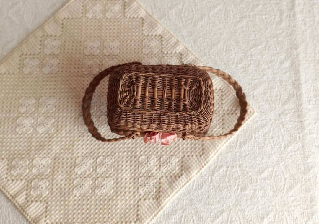 * antique doll panier ❀ * 小さなバスケット カゴ