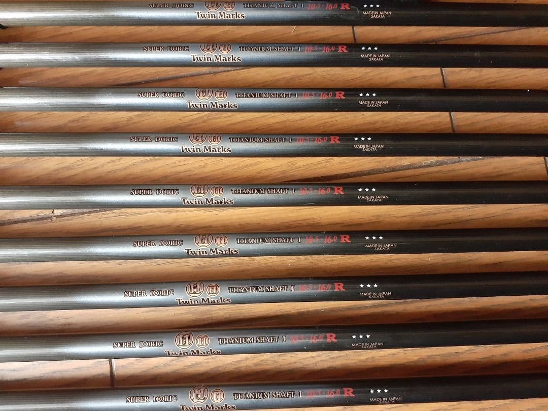 ホンマ ツインマークス メモリアル2000 β　３ツ星Ｒ金ゴールドバック10本