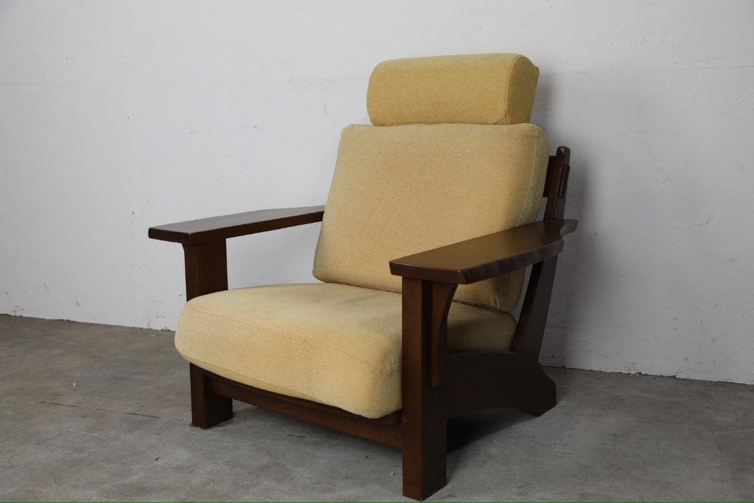 『KASHIWA』柏木工 シングルソファ ラウンジソファ 1P RWso96