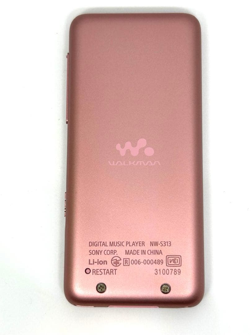 【未使用】SONY ウォークマン NW-S313 4GB ピンク