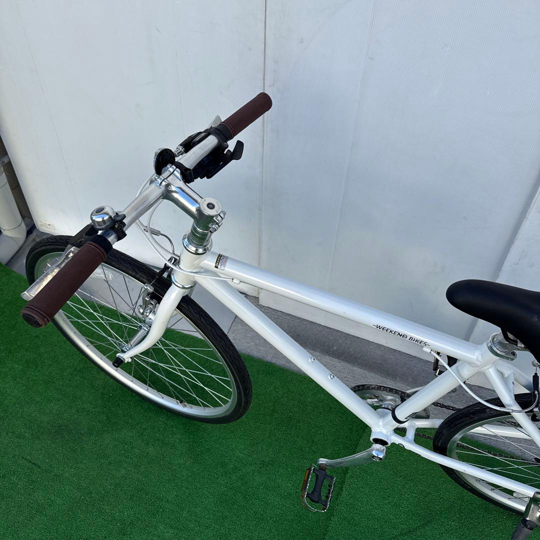 子供用自転車26インチ クロスバイク 軽量アルミフレーム【引き取り限定】