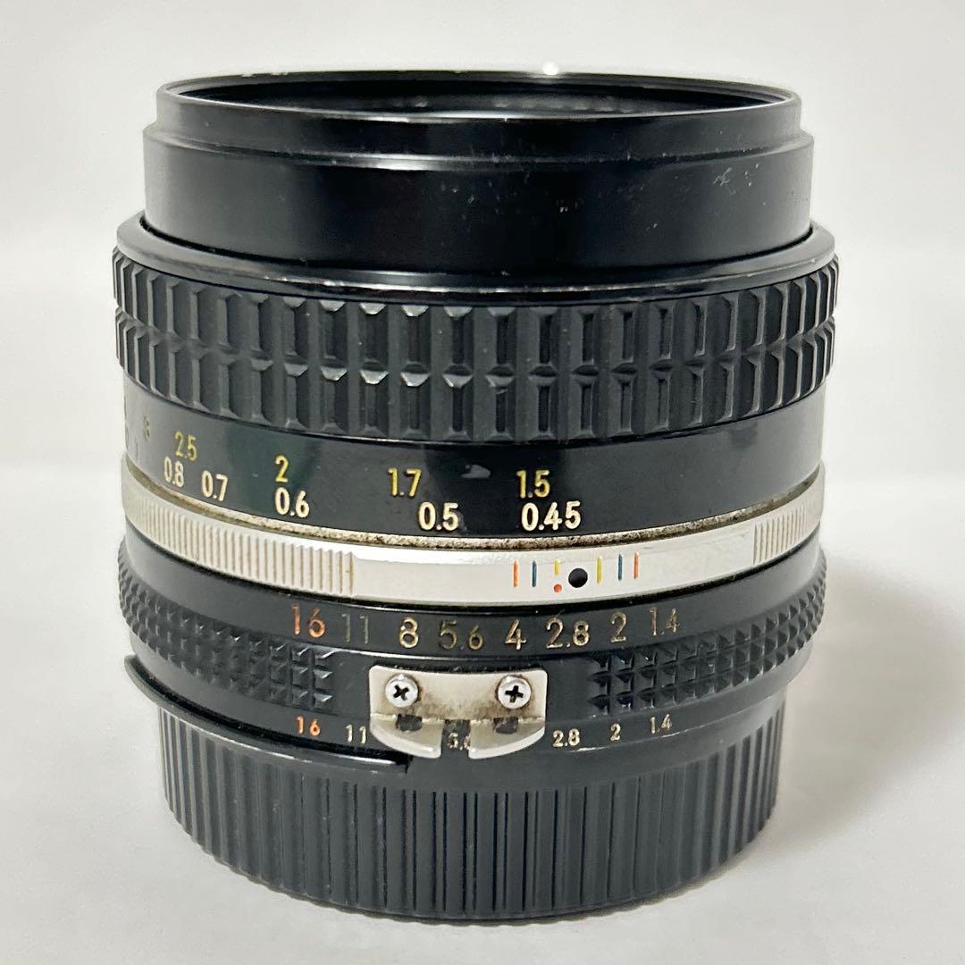 【実用品】Nikon Ai-S NIKKOR 50mm F1.4 標準レンズ