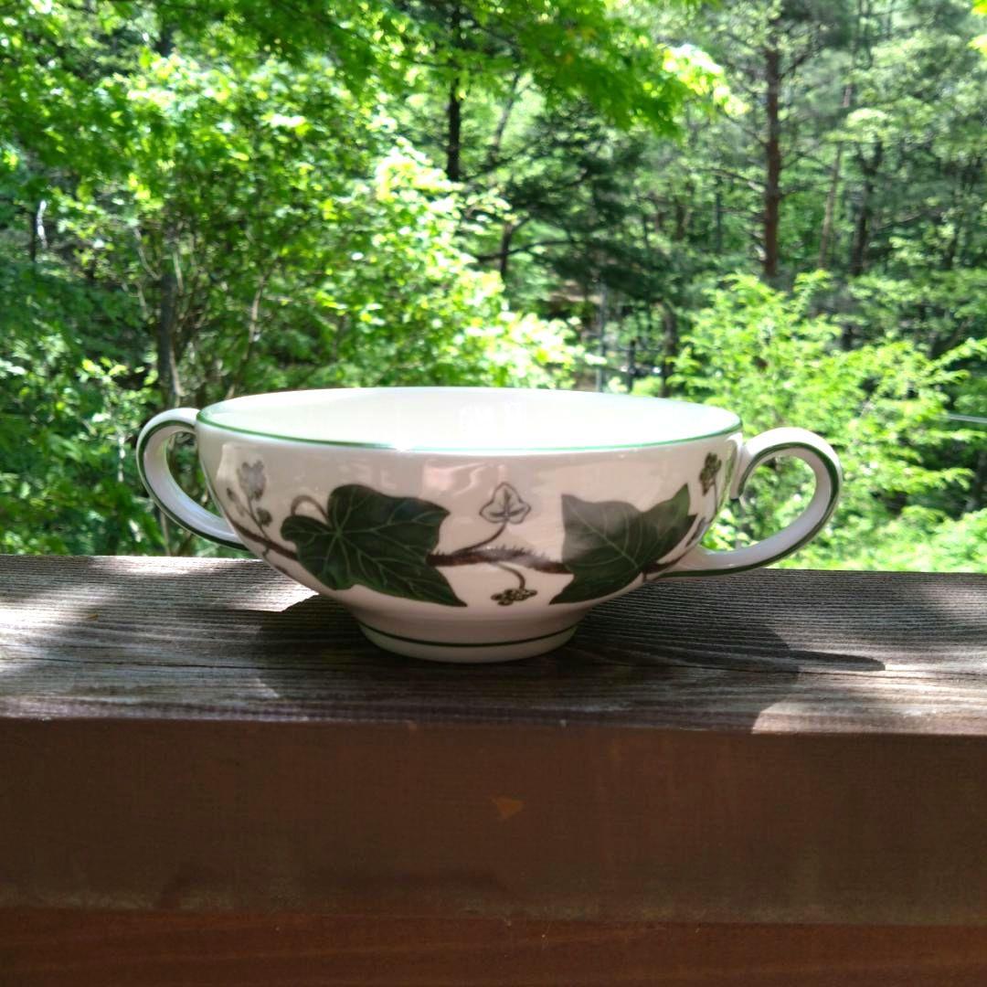【国内未入荷】ウェッジウッド 　ナポレオンアイビー 　 スープカップ