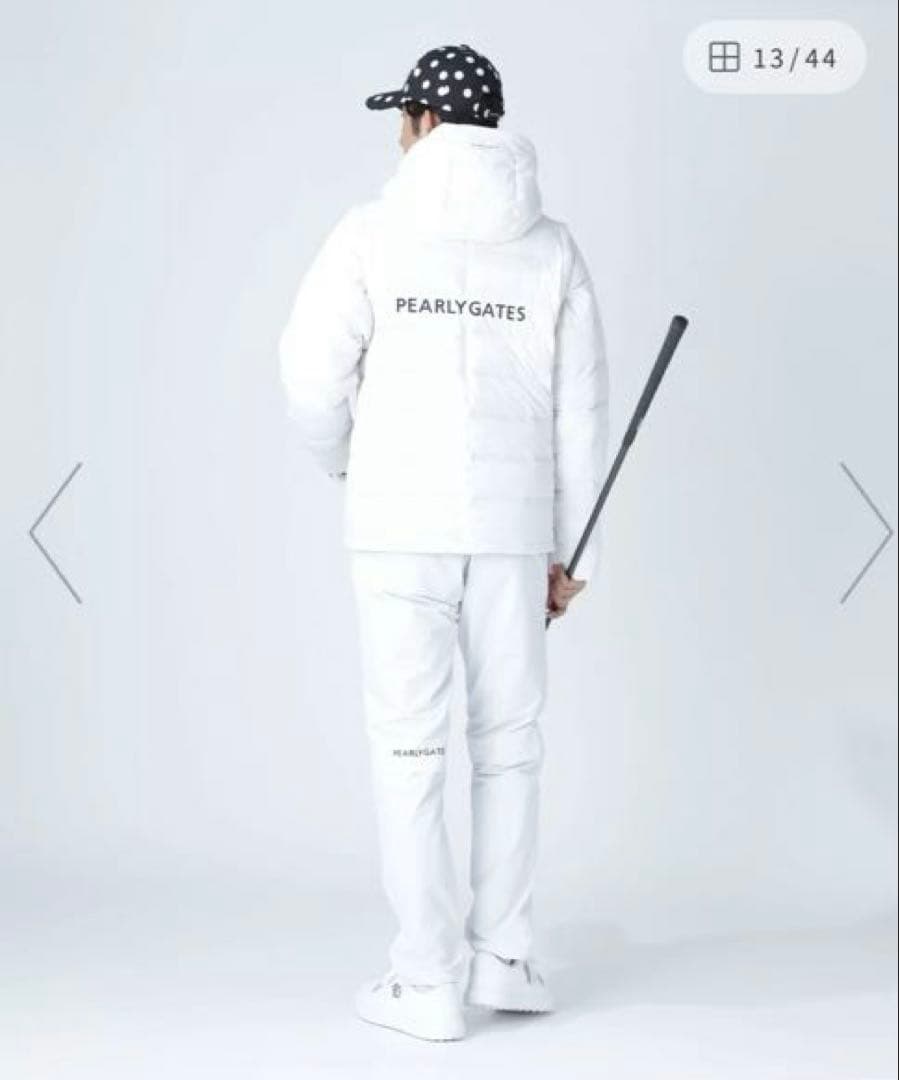 新作2025パーリーゲイツNyストレッチタフタダウンジャケット新品未使用