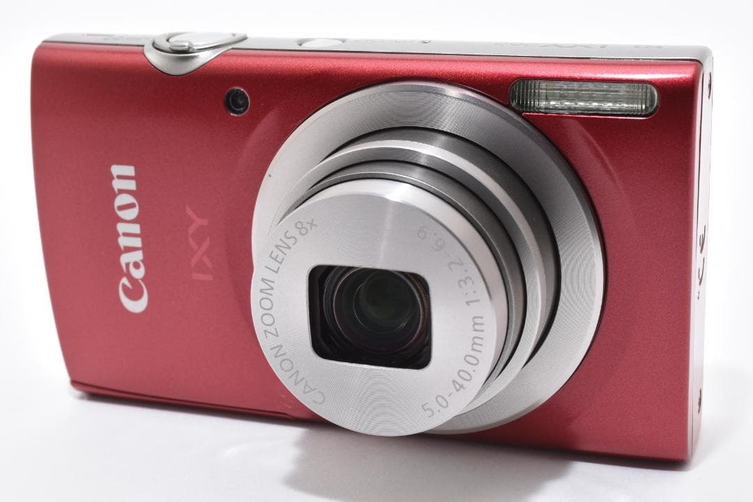 超美品 Canon IXY200 コンパクトデジタルカメラ レッド キヤノン