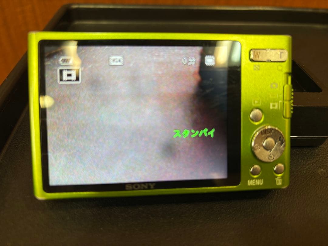 SONY Cybershot グリーン 14.1メガピクセル