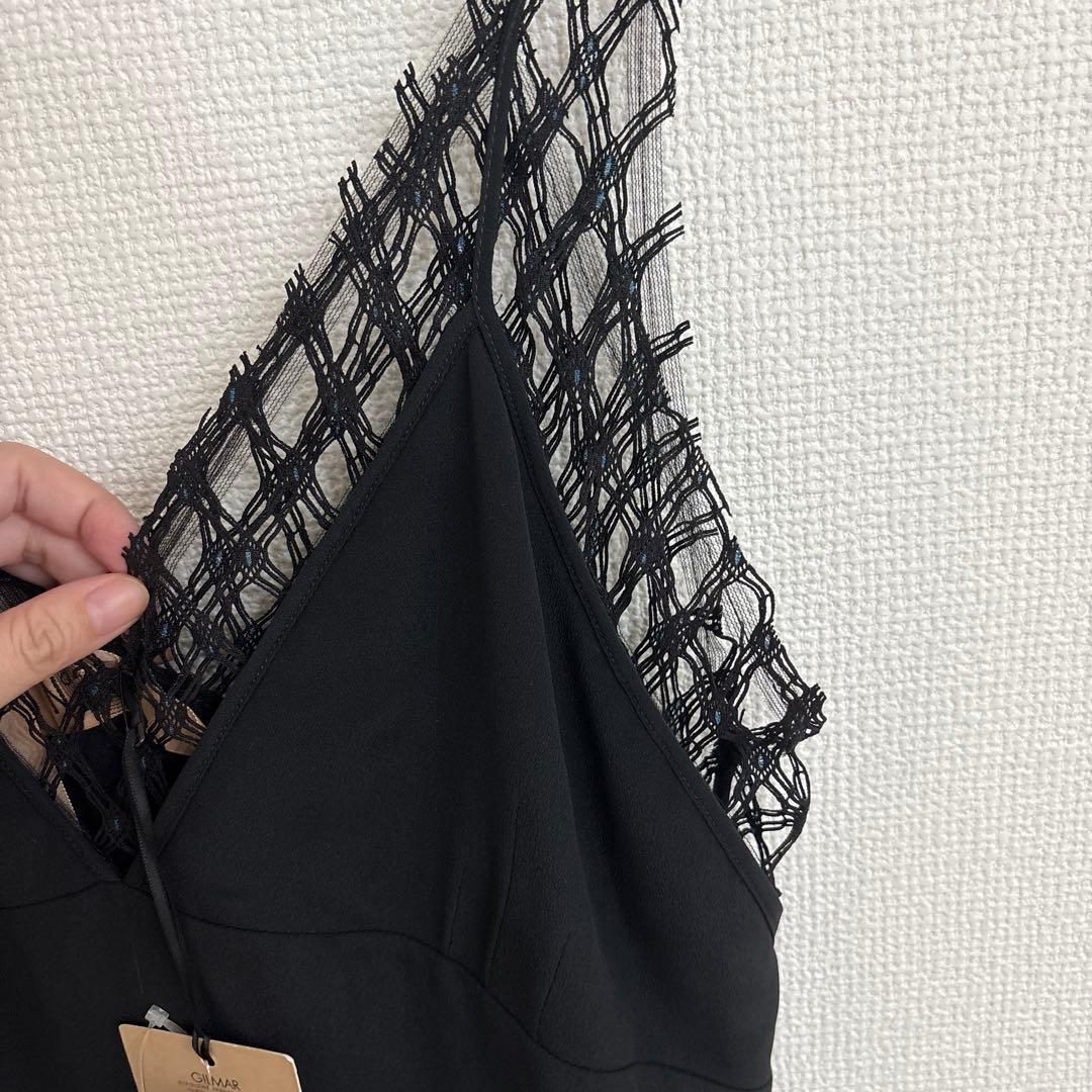 40 N°21 ヌメロヴェントゥーノ　黒　ブラック　キャミソール