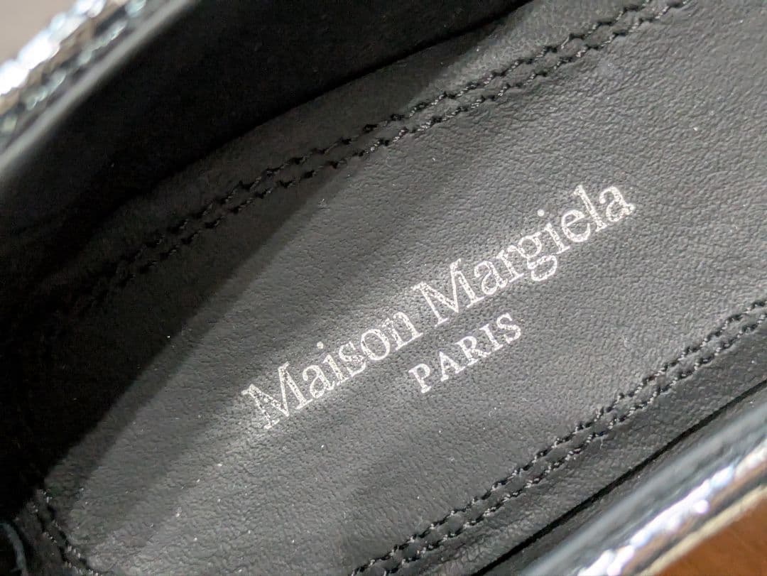 Maison Margiela ブロークンミラーシューズ シルバー 38