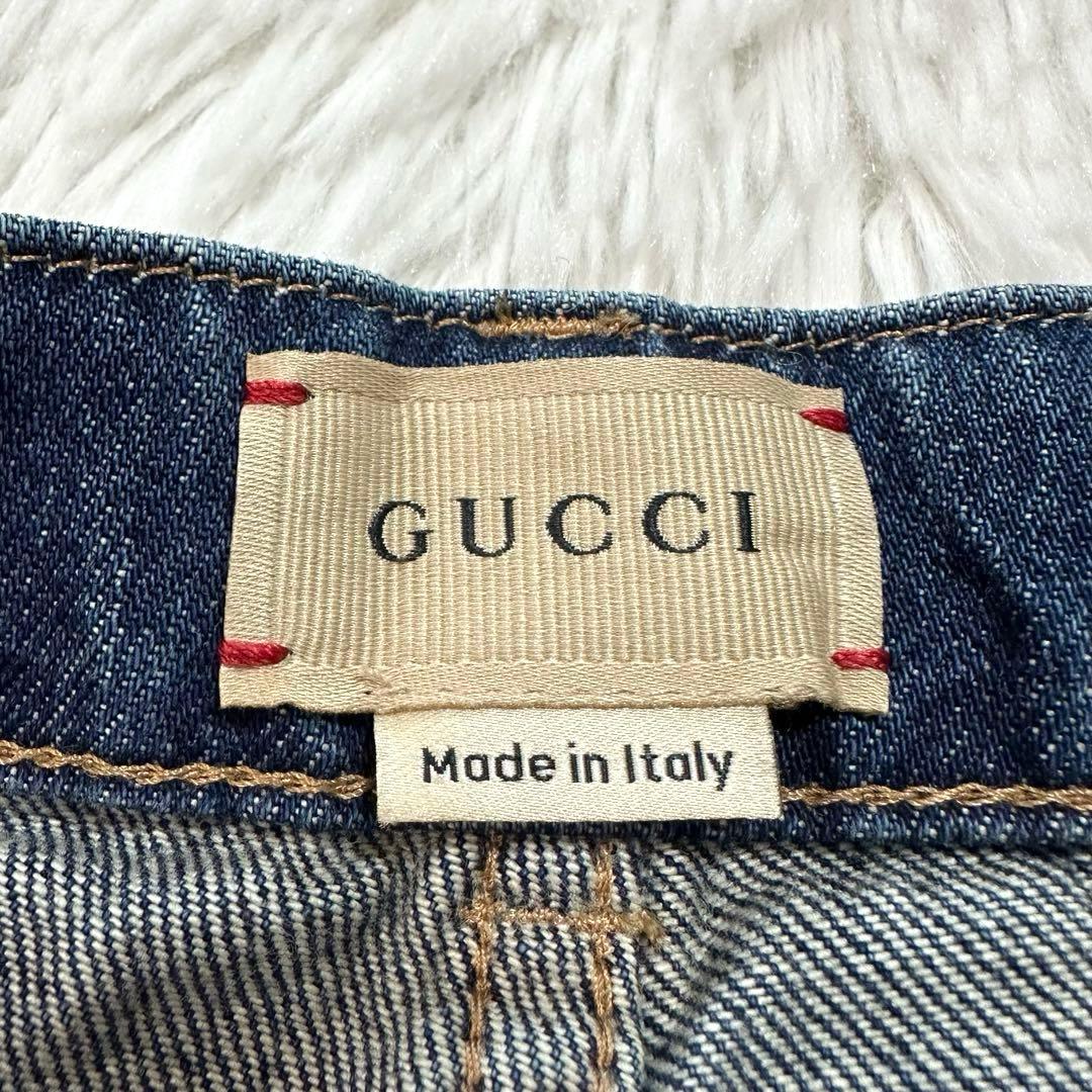 新品✨グッチ デニムパンツ 12インチ