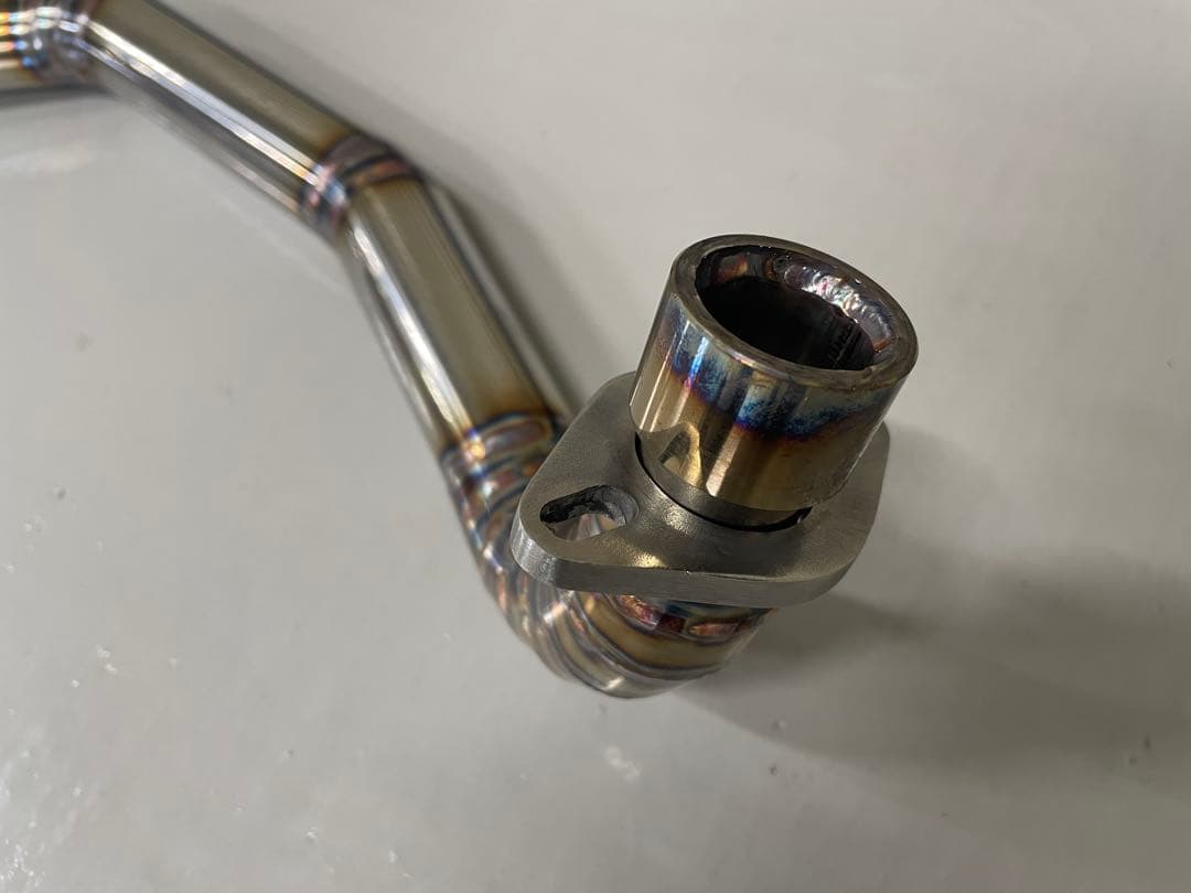 モンキー　ゴリラ　ワンオフマフラー　ステンレス　車高短用　バックステップ装着車用