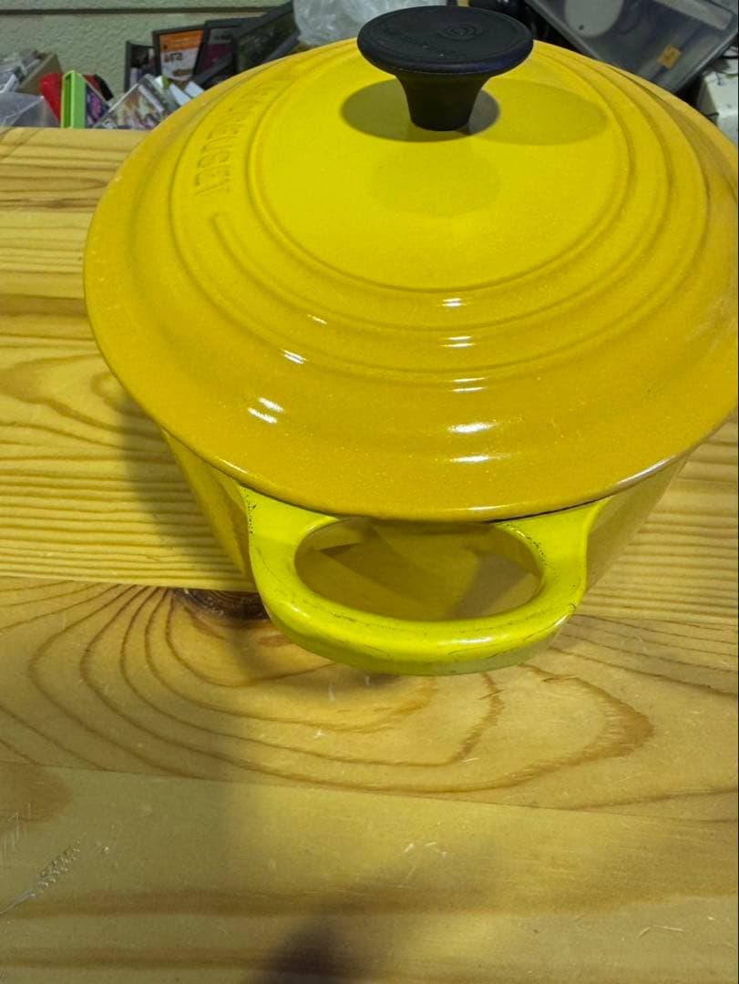 s2280 廃盤色 ル・クルーゼ ココットオーバル　サフランイエロー　23