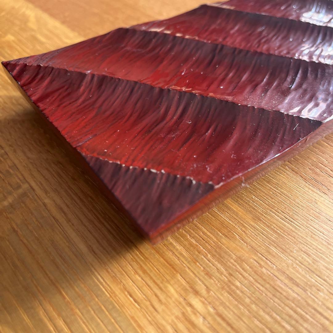 木工作家　山本美文　漆　器　波