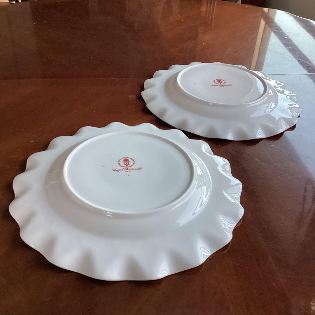 ロイヤルクラウンダービー《ロイヤルアントワネット》ディナープレート2枚　美品