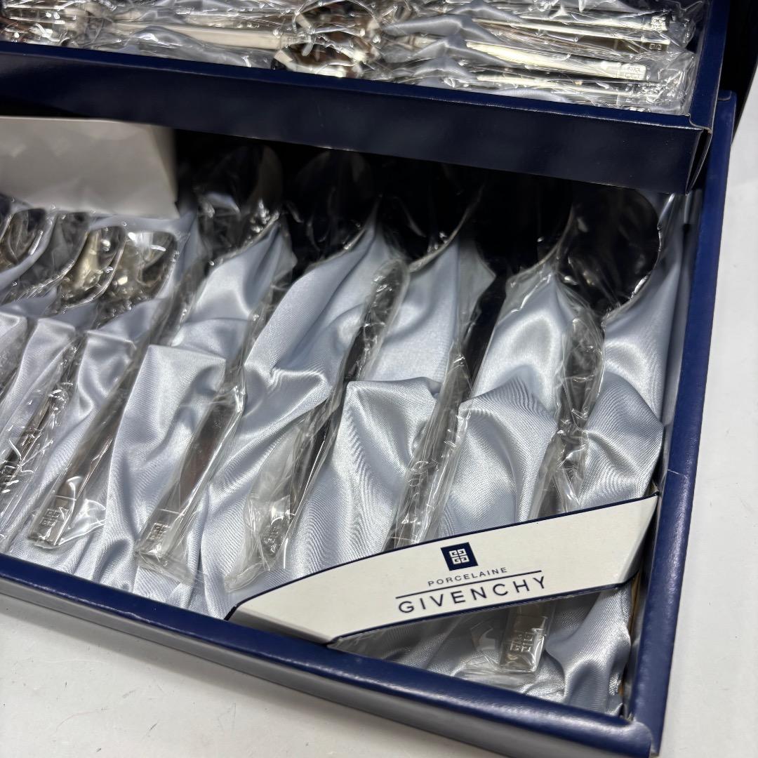 未使用【ジバンシィ本物】カトラリーセット/4種×5本/18-8オールステンレス