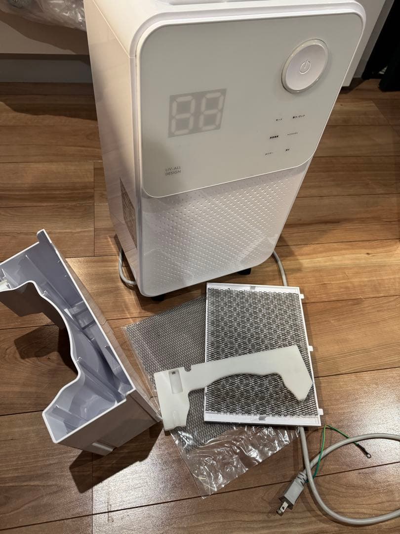 4WAY除湿機 最大16L/日 デジタル表示