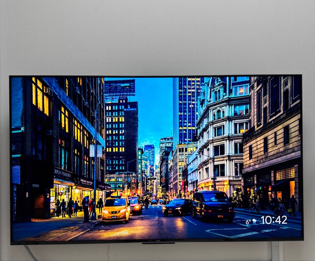 TCL C845 4K量子ドットMini LED液晶 55型チューナーレス