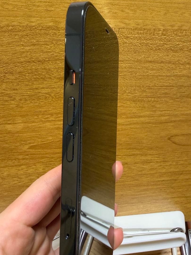 【美品】iPhone12promax 256GB ブルー SIMフリー