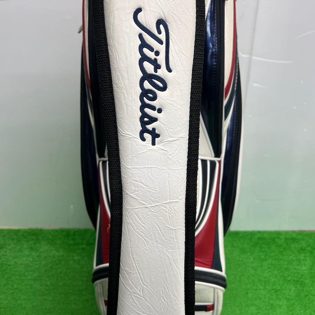 タイトリスト　titleist キャディーバック　8インチ　ホワイト　メンズ