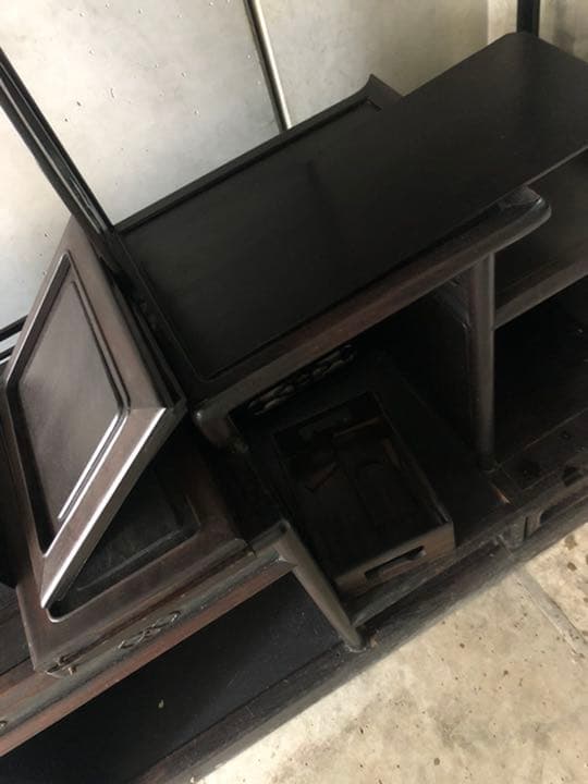 黒檀棚  処分価格‼️値下げ‼️