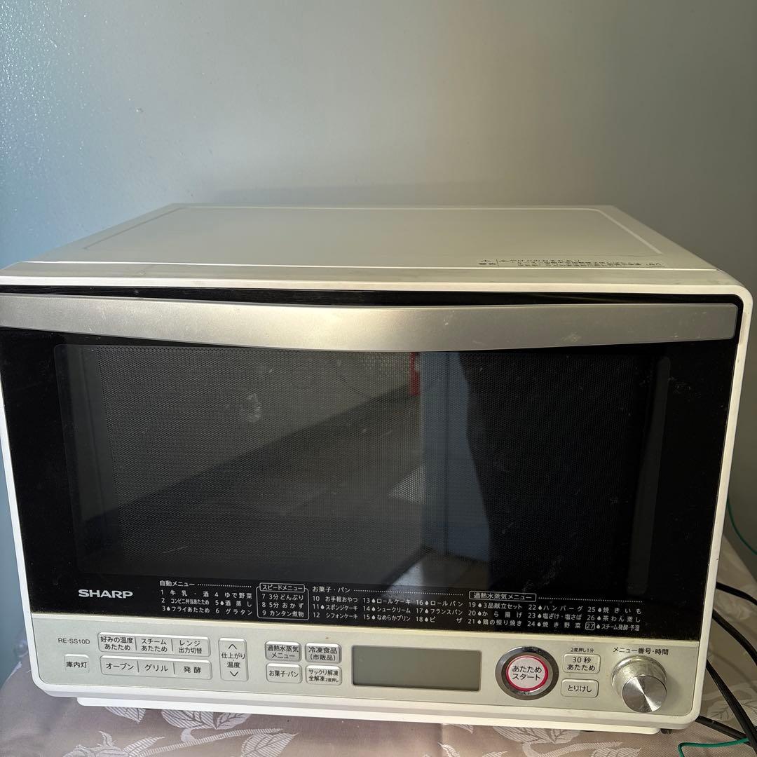 最終值下げジャンク品SHARP オーブンレンジ RE －SS1OD付属品全て付き