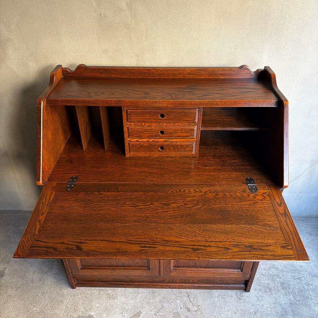 美品　三越　Brugge ブルージュ　ライティングデスク　ライティングビューロー