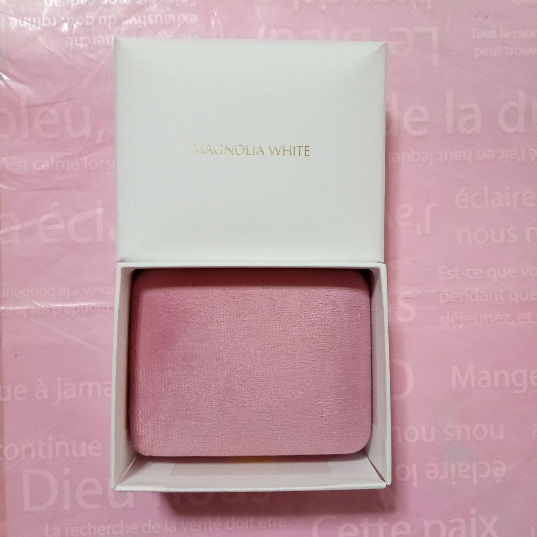 新品未使用箱付き★マグノリアホワイト石井美保　ジュエリーケース　ピンク　小サイズ