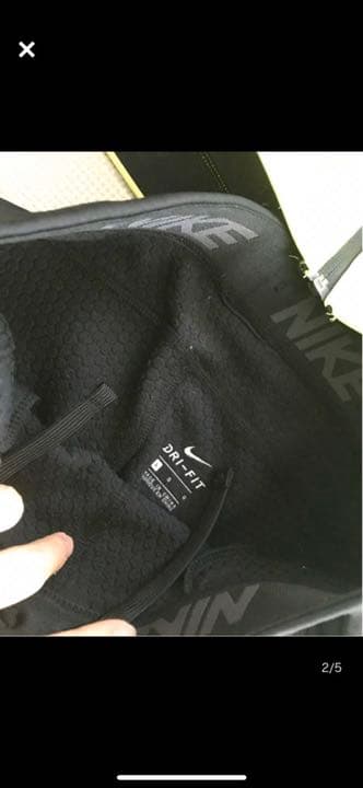 美品ジュニアnike dri-fitスウェットジャージパーカー上下Lナイキ