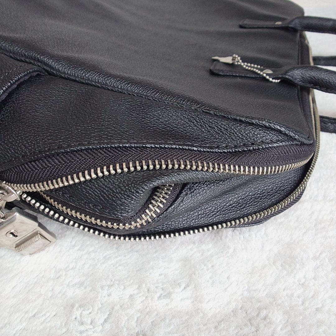 B印 吉田 ポーター ビジネス トートバッグ レザー 黒