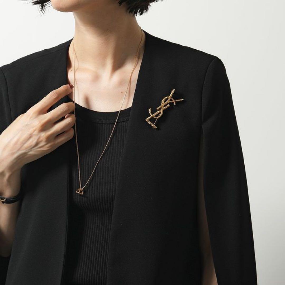 サンローラン　ブローチ　【確実正規品】