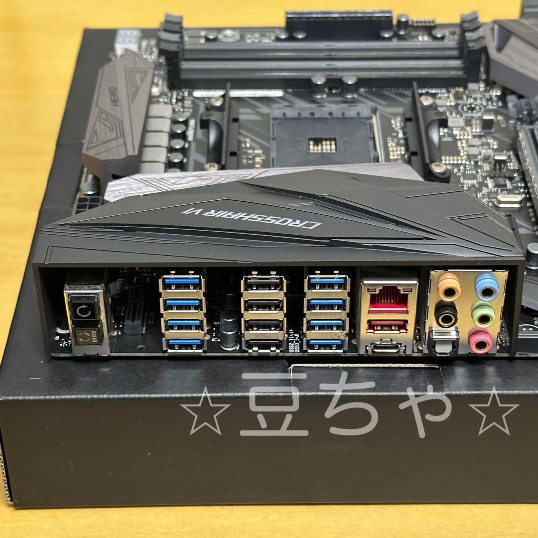 マザーボード ASUS ROG CROSSHAIR VI HERO X370 AM4 ATX