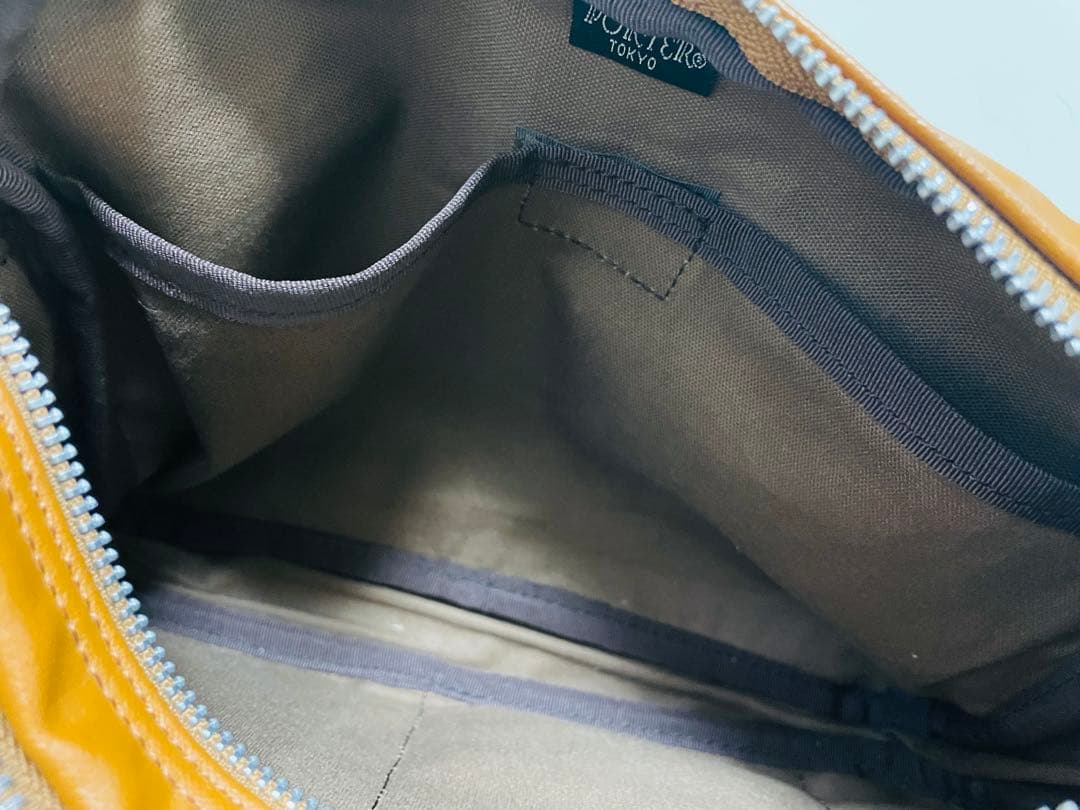 【美品】PORTER ブラウン ショルダーバッグ