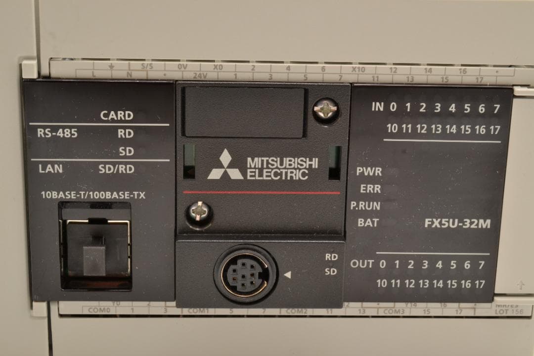 ☆美品☆三菱電機 PLC FX5U-32MR/ES シーケンサ