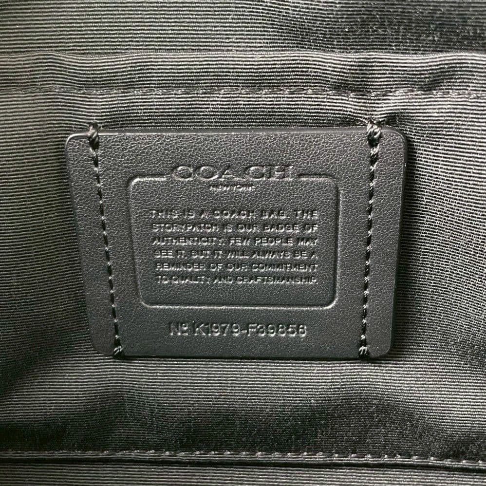 極美品 コーチ ジェス 2way ショルダーバッグ ダブルジップ レザー 黒