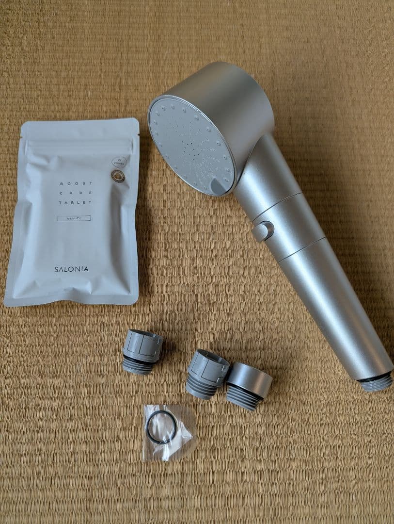 SALONIA シルバー シャワーヘッド