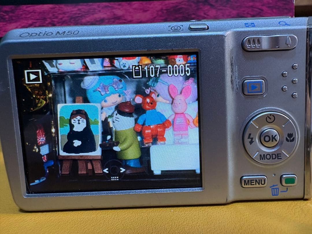 Pentax ペンタックス　Optio M50 デジカメ　CCD 箱美品　作例