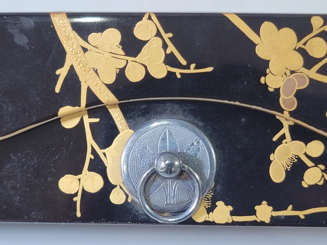 古い 蒔絵 文箱 時代物 美品 DT625