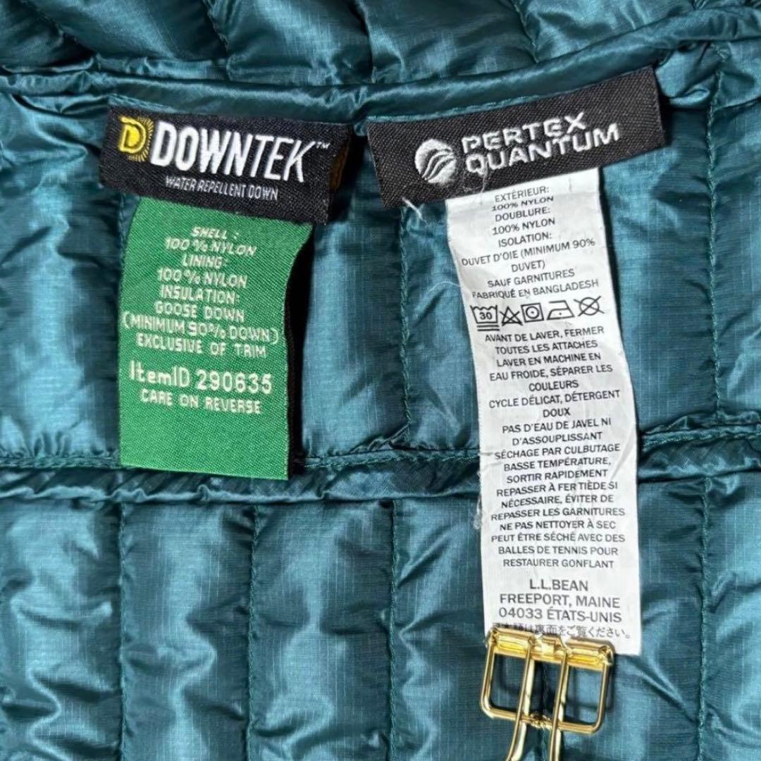 L.L.Bean（エルエルビーン）　ダウンジャケット　グリーン　緑　850FP