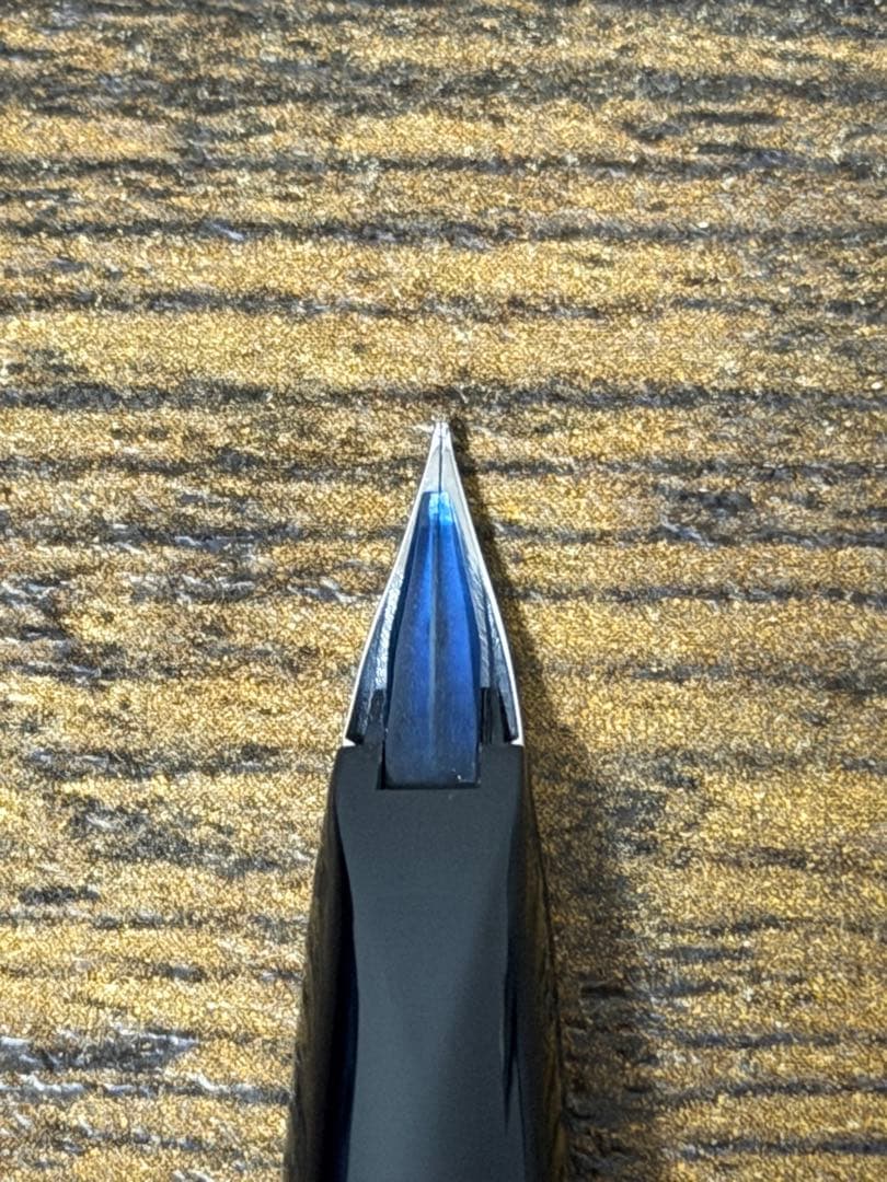 筆記確認&洗浄済　1975年製　全蝕刻　エリート　18金　F パイロット　万年筆