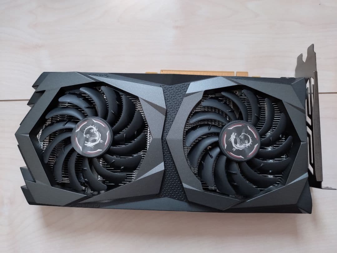 MSI GTX1650 GAMING X★中古・動作確認済み/箱あり